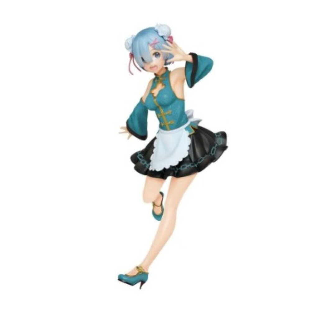 New Taito Re:Zero Renewal Precious Rem China Maid Ver Figure Japan Toreba 22cm